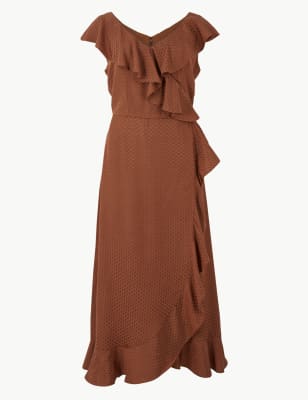 Old Western Taffeta Dress
